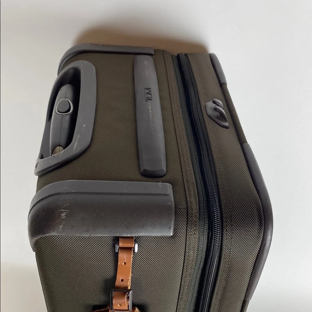 Tumi Alpha 2 Brown Carry-On Rolling Suitcase